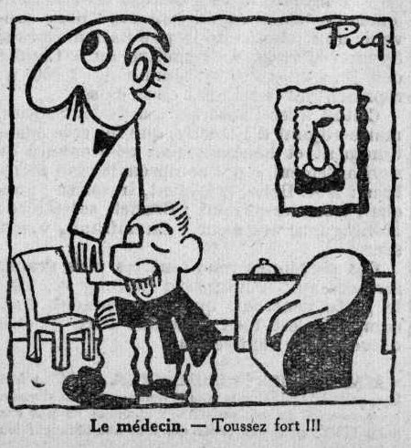 Dessin d'humour du 18 décembre 1943