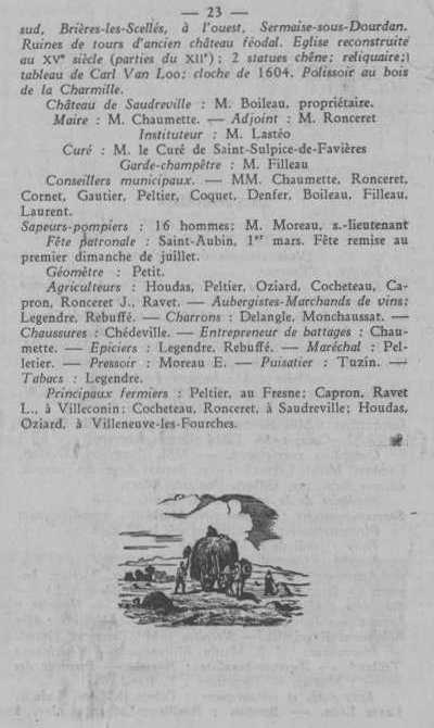 Annuaire des quatre cantons (Abeille d'Etampes, 1930)