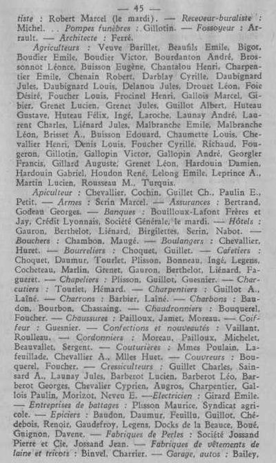 Annuaire des quatre cantons (Abeille d'Etampes, 1930)