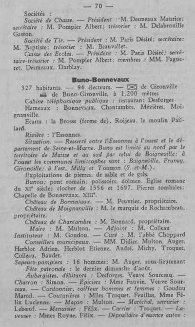 Annuaire des quatre cantons (Abeille d'Etampes, 1930)