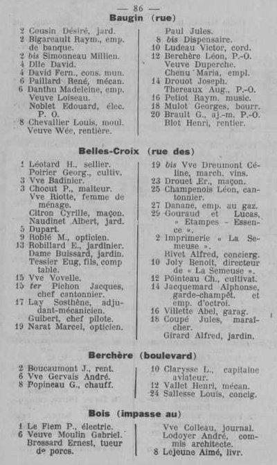 Annuaire des quatre cantons (Abeille d'Etampes, 1930)