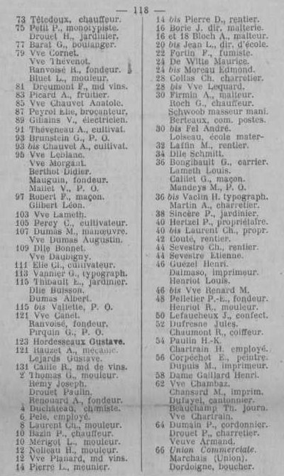 Annuaire des quatre cantons (Abeille d'Etampes, 1930)