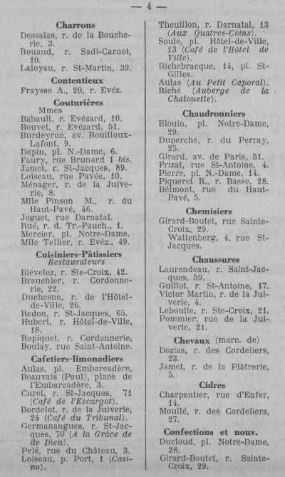 Annuaire des quatre cantons (Abeille d'Etampes, 1930)