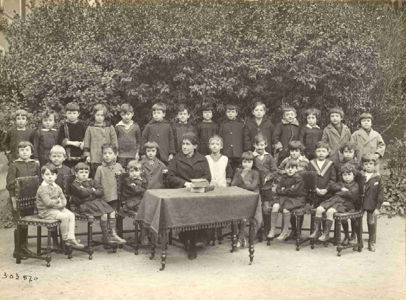 1926-1927 Petite classe non identifi&eacute;e