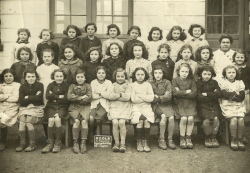 1945-1946, 3e classe, classe de Mme Acquier (école Saint-Pierre d'Etampes)