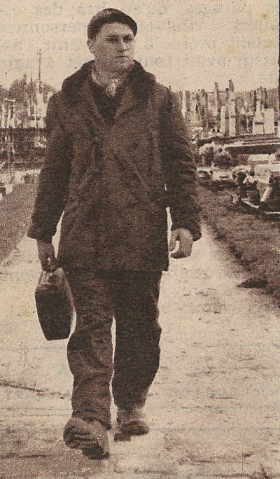 Un trimard à Saint-Cyr-la-Rivière (cliché Pomier 1959)