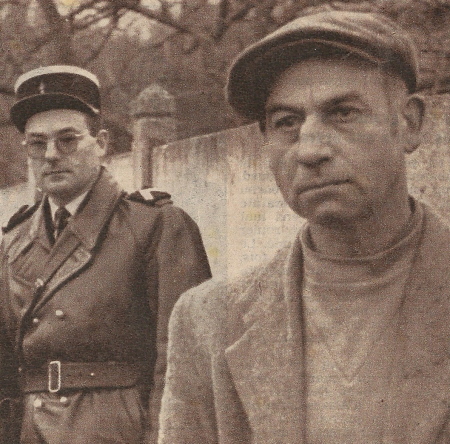 Un ouvrier à Saint-Cyr-la-Rivière (cliché Pomier 1959)