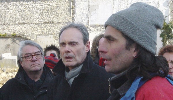 ... Patrice Maitre et Xavier Peixoto (2 mars 2005) - che-21-20050302hoteldieu02