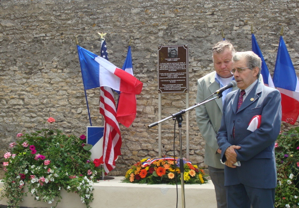 Commémoration de la mort du Lieutenant Cory H. Grant