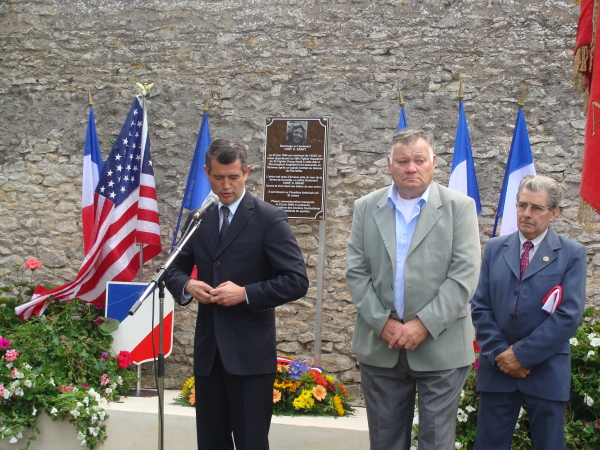 Commémoration de la mort du Lieutenant Cory H. Grant