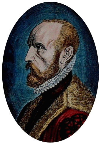 Portrait d'Abraham Ortelis par Gasseus