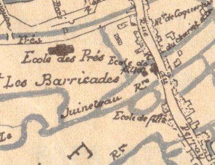 Même secteur en 1901 (annuaire de l'Abeille pour 1902)