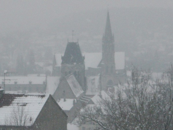 Saint-Basile et Notre-Dame vues de Guinette