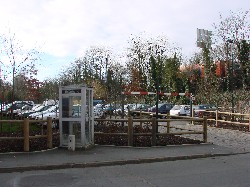 Entrée du parking du Chariot d'Or, 104 rue de la République