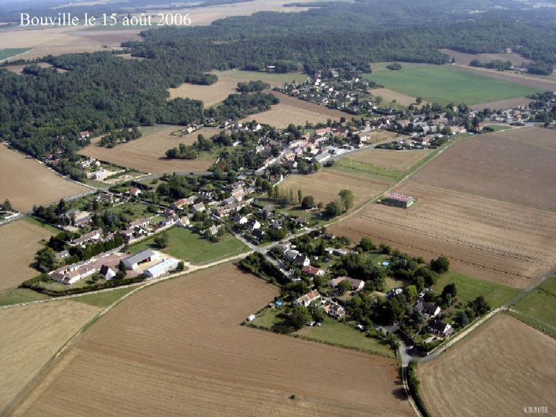 Vue aérienne n°1 du Grand Bouville (cliché de 2006)