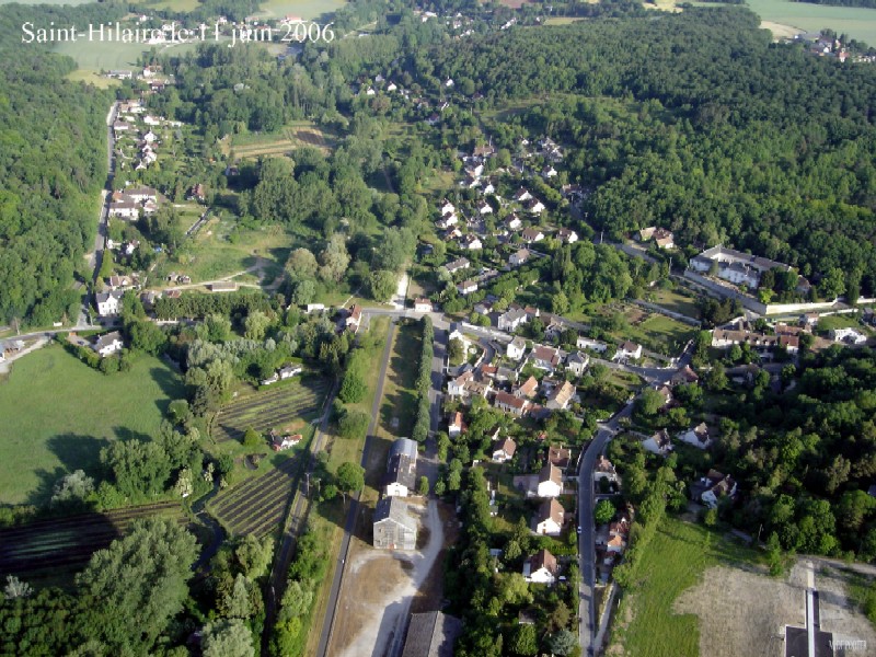 Vue aérienne de Saint-Hilaire n°2 (cliché de 2006)