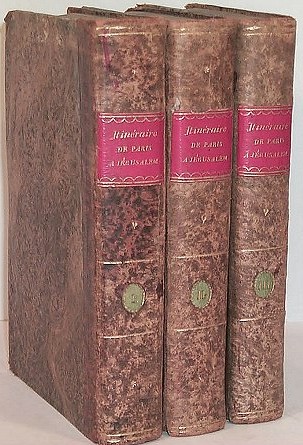 Seconde édition de l'Itinéraire de Paris à Jérusalem (1811)