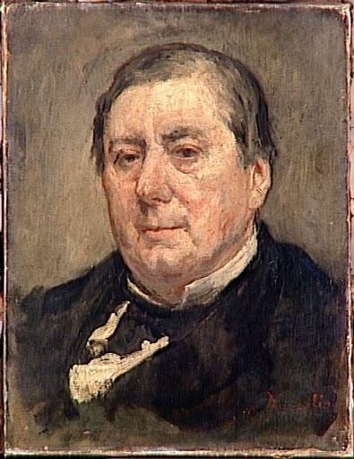 Marcellin Desboutin: Eugène Labiche (huile sur toile, musée de Versaille, © RMN)