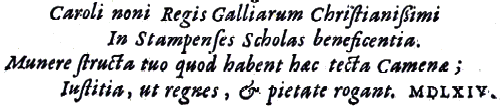 Transcription de Fleureau (édition posthume de 1683)