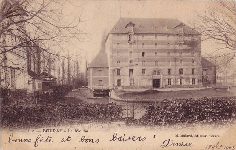 Bouray (carte postale Mulard n&deg;110: Le Moulin)
