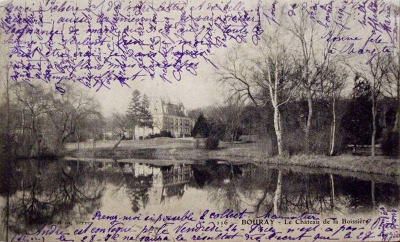 Bouray (carte postale Mulard n&deg;116: Le Ch&acirc;teau de Fr&eacute;migny)