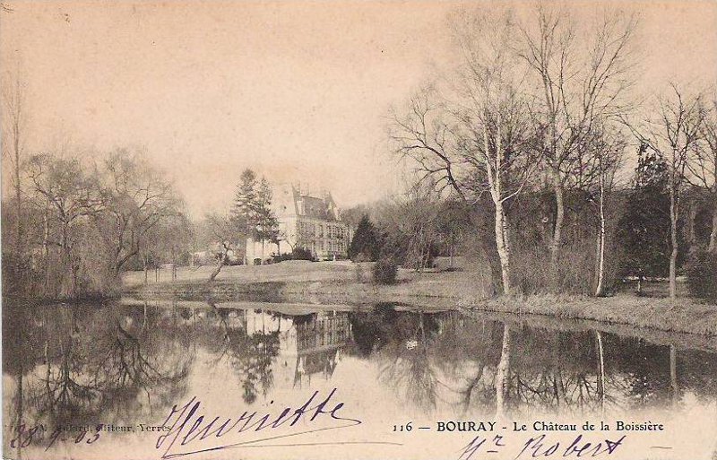 Bouray (carte postale Mulard n&deg;116: Le Ch&acirc;teau de Fr&eacute;migny)