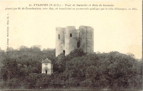 La Tour de Guinette (carte postale Paul Allorge Ee7 n°91)