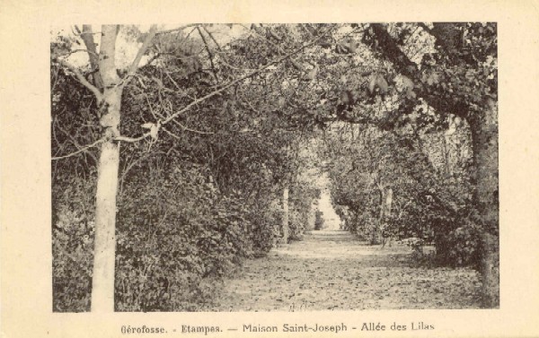 Maison Saint-Joseph à Gérofosse (Etampes): Allée des lilas