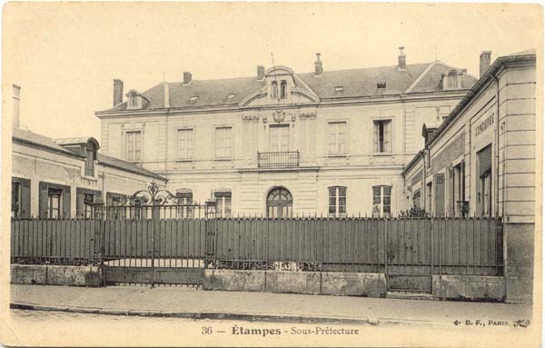 Sous-préfecture en 1903 (Berthaud frères)