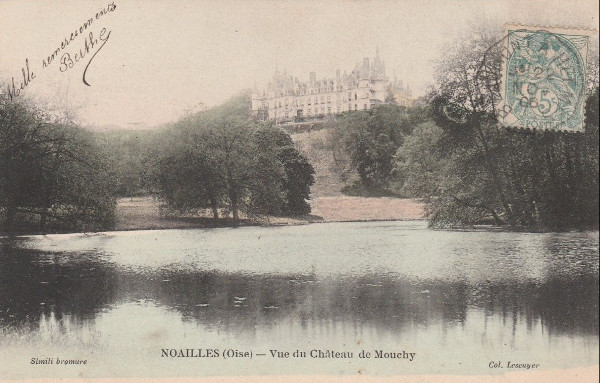 Carte Postale de Noailles, collection Lescuyer