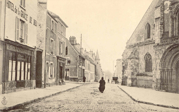 Rue Saint-Jacques (carte postale CLC n°15)