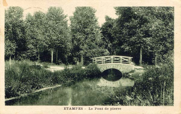 Collection Veuve Rosnet (Combier): Le Pont de pierre en vert