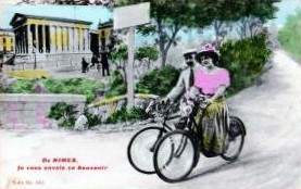 E.A.: Les Cyclistes à Nîmes
