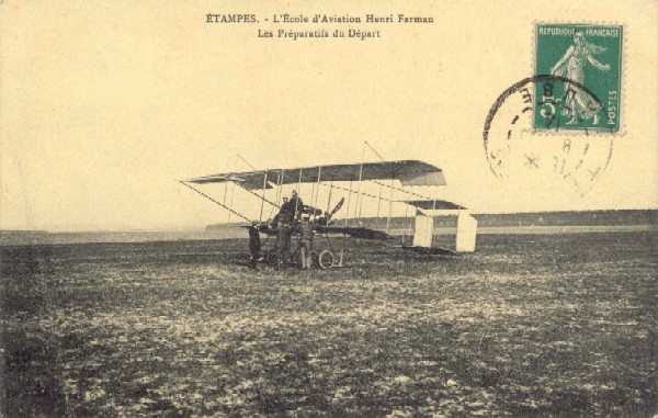 L'Ecole d'Aviation Henri Farman: Les Préparatifs du départ