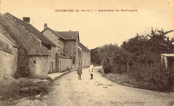 Le hameau de Bretagne (carte Jolivet n°11)