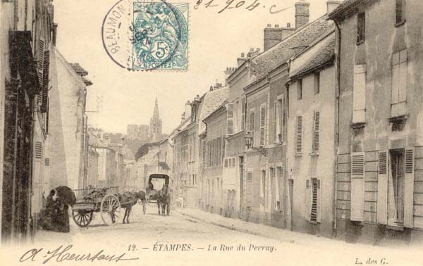 La Rue du Perray en 1903