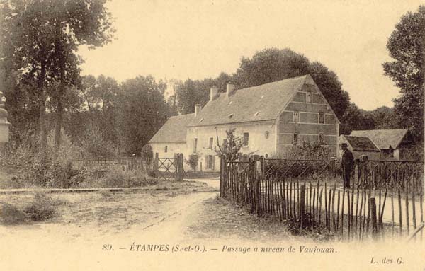 La passage à niveau de Vaujouan