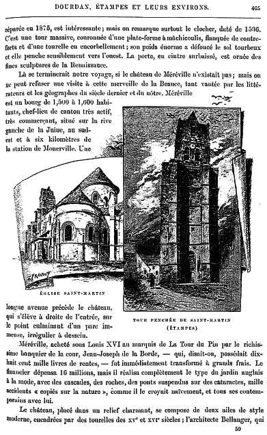 Illustration par Gustave Fraipont des Environs de Paris, 1886, p. 186.