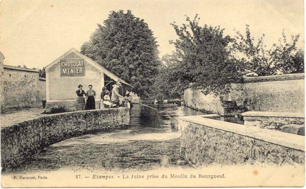 La Juine au Bourgneuf (carte Marmuse n°17)
