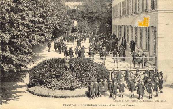 Institution Jeanne-d'Arc (carte postale Rameau)