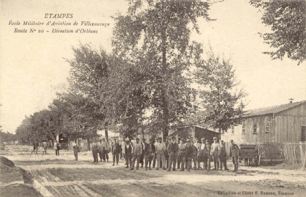 Ecole militaire d'aviation, RN 20 vers Orléans