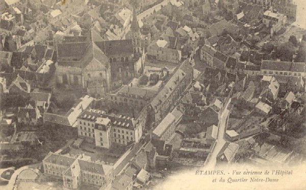 Rameau sans numéro: Vue aérienne du quartier Notre-Dame