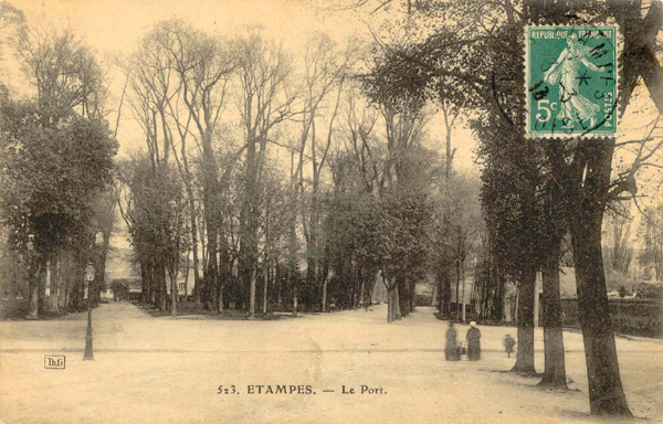 L Port en 1907 (Collection Théodule Garnon n°527)