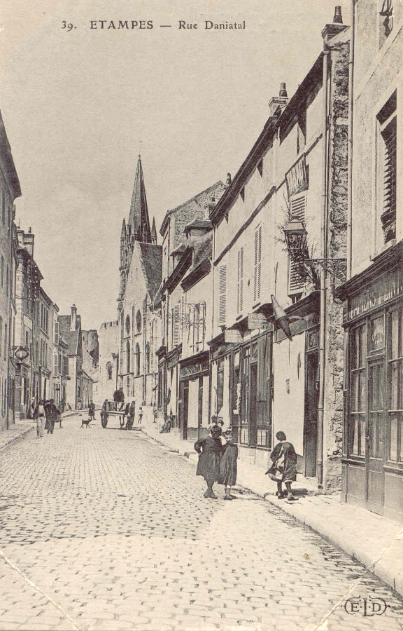 Ernest Le Deley: Rue Darnatal (1908)