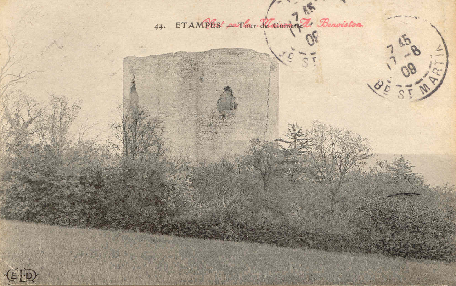 Ernest Le Deley: Etampes - Tour de Guinette (1908)