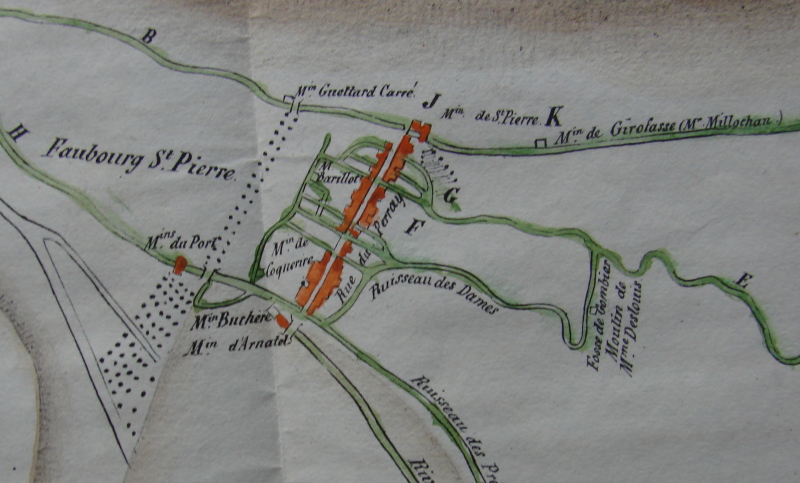 Plan du Juineteau de 1830 environ (AME 3O C9)