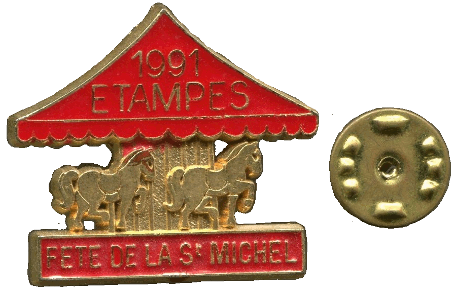 Pin's de la fête Saint-Michel 1991