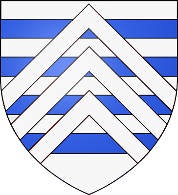 Blason de la famille Babin de Grandmaison, dessiné par Bernard Gineste