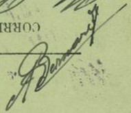 Carte signée par Stéphen Dautel (Étampes, 31 juillet 1915)