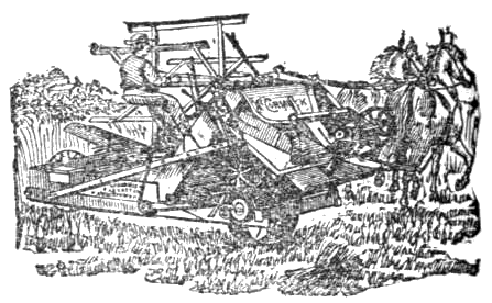 Moissonneuse-lieuse vendue par Thémun (1888)